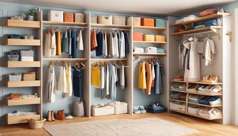 organize your wardrobe efficiently